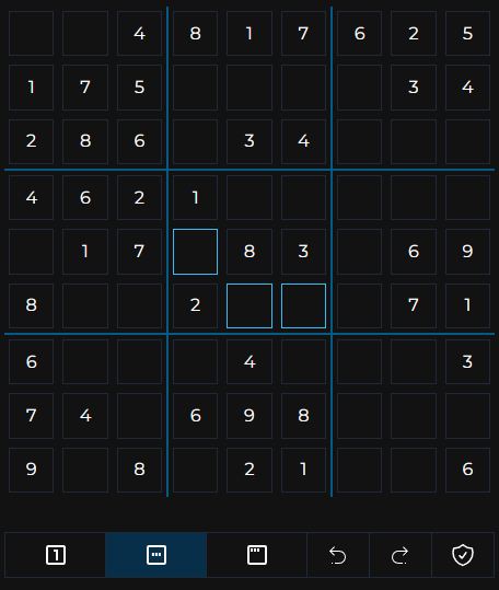 Minimal Sudoku available on all devices.